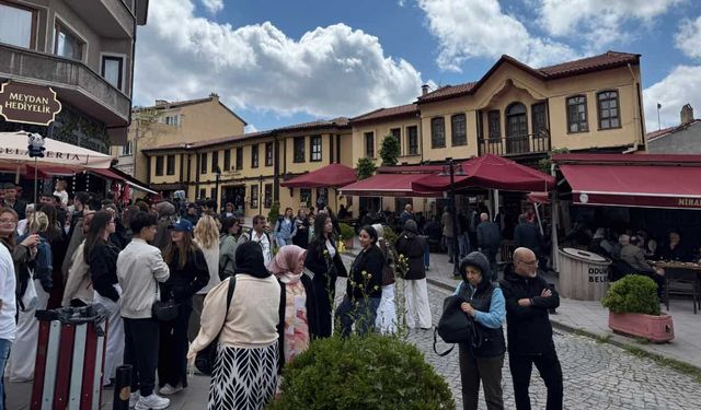Odunpazarı’nda iğne atsan yere düşmedi