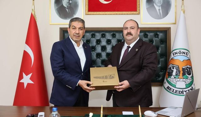 Esenler Belediye Başkanı Göksu’dan İnönü Belediyesi’ne ziyaret