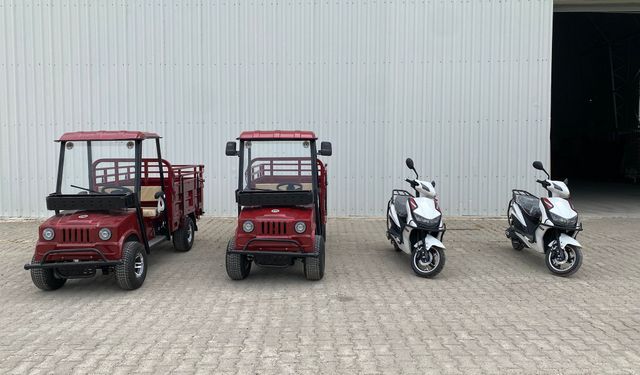 İnönü Belediyesi araç filosuna 4 elektrikli araç ekledi