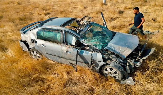 Kontrolden çıkan araç hurdaya döndü: 20 yaşındaki sürücü feci şekilde can verdi