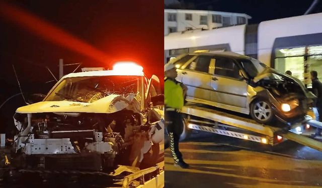 Eskişehir'de kovalamacada polis aracı kaza yaptı: Yaralı polisler var
