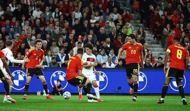 A Milli Takım, Belçika'ya 3-0 mağlup oldu