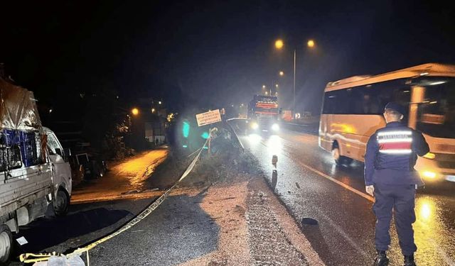 Eskişehir yolunda feci kaza! Yaşlı adam hayatını kaybetti