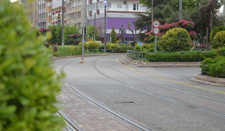 Eskişehir sokakları boş kaldı