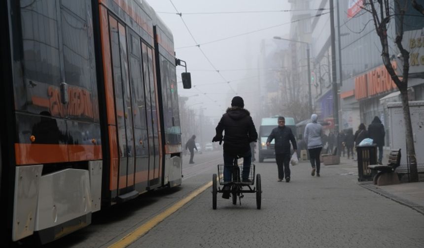 Eskişehir'de yoğun sis