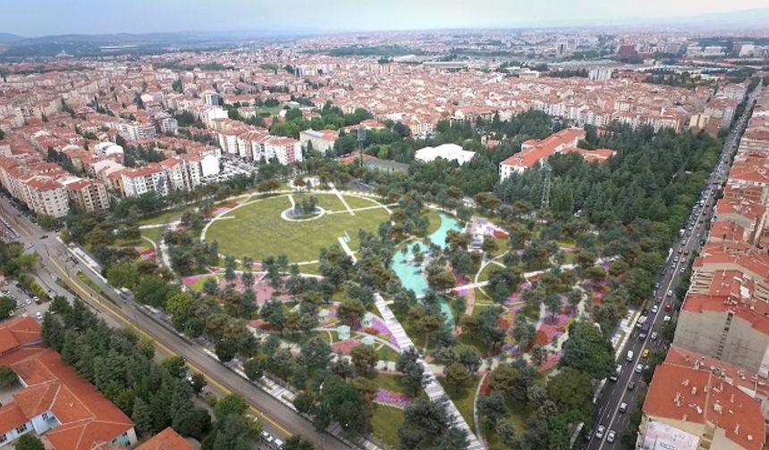 Eskişehir Millet Bahçesi'nden kareler