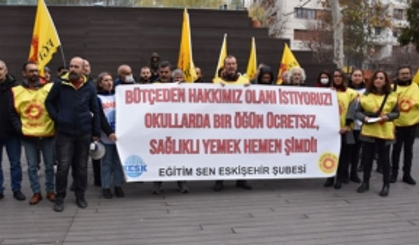 “Milyonlarca çocuk okula aç gidiyor”