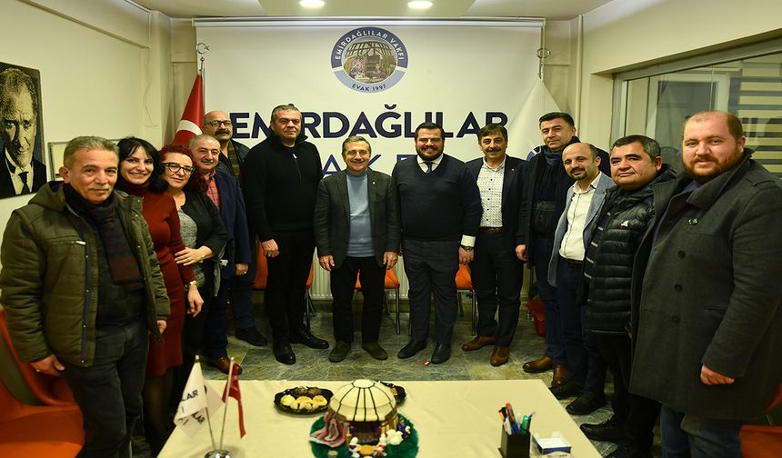 Başkan Ataç’tan Emirdağlılar Vakfı’na Ziyaret