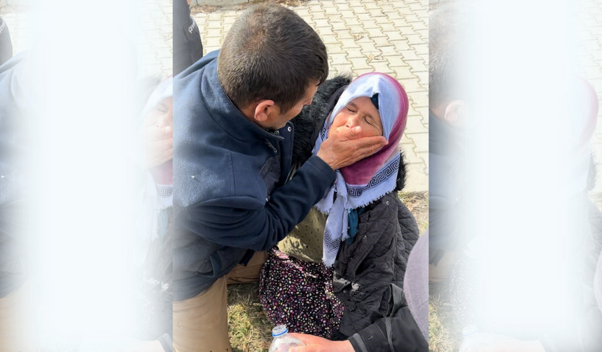 Enkazda altınları bulundu, sevinçle koşarken bayıldı
