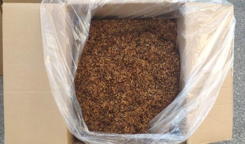 Ankara’da 40 kilo kaçak tütün ele geçirildi