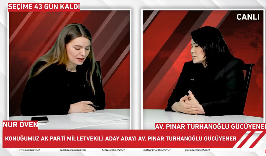 AK Parti Milletvekili Aday Adayı Pınar Turhanoğlu Gücüyener
