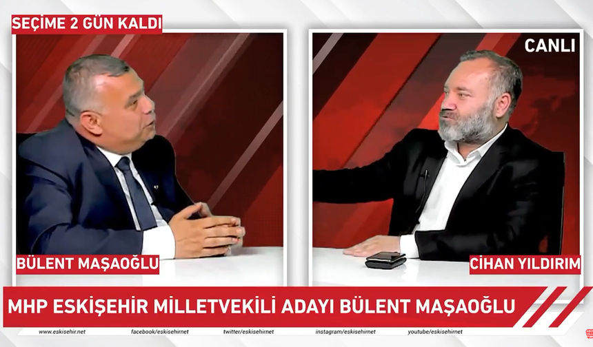 MHP Eskişehir Milletvekili Adayı Bülent Maşaoğlu