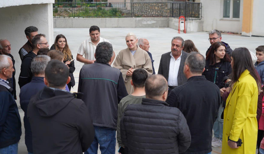 Başkan V. Melek Subaşı Bahçelievler Mahallesini ziyaret etti