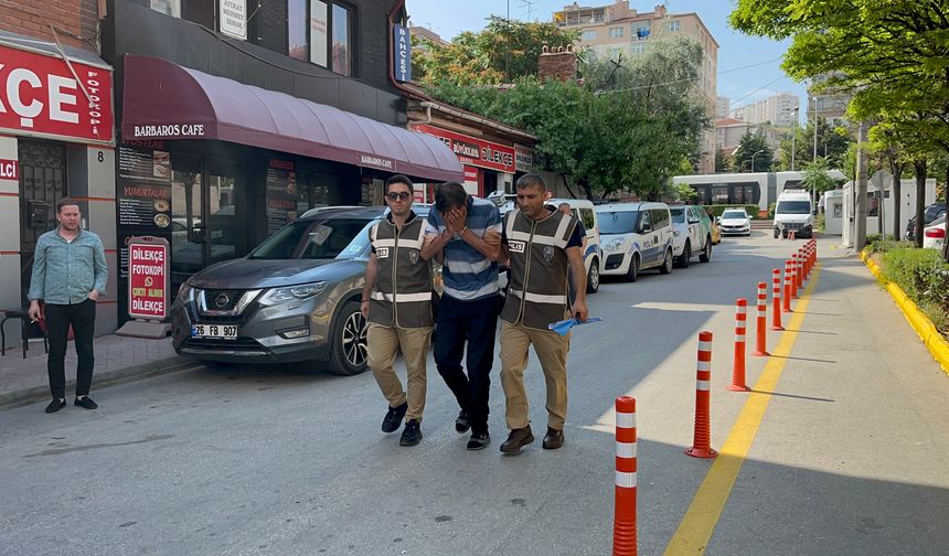 Araç arkasına atını bağlayan sürücü adliyeye sevk edildi