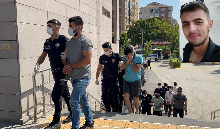 ‘Yan bakma’ cinayetinde 9 şüpheli adliyeye sevk edildi