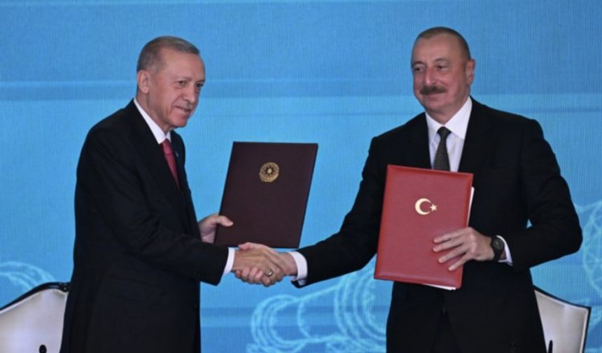 Erdoğan ile Aliyev biraraya geldi