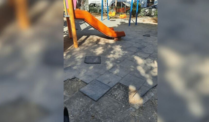 Yeni Mahalle'de parklar bakım istiyor!