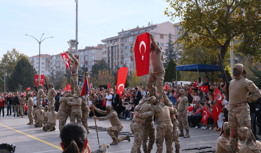 Şanlı Cumhuriyetimizin 100. yılı coşkuyla kutlandı