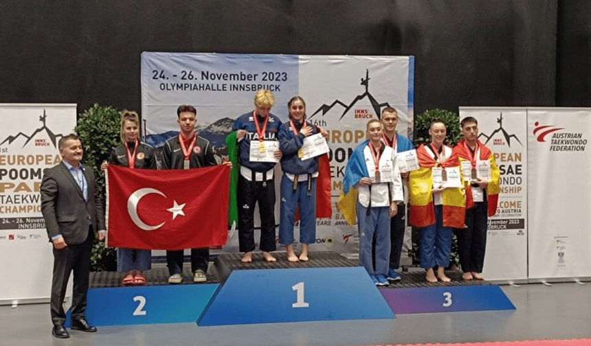 Anadolu Üniversiteli sporcu Avrupa 'dan 2 madalya ile döndü
