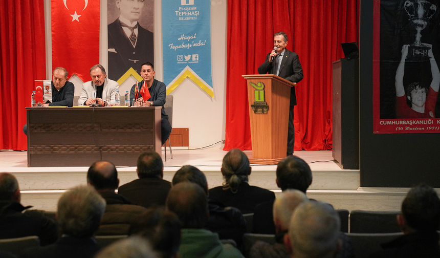 Başkan Ataç: “Eskişehir denilince akla Eskişehirspor geliyor”