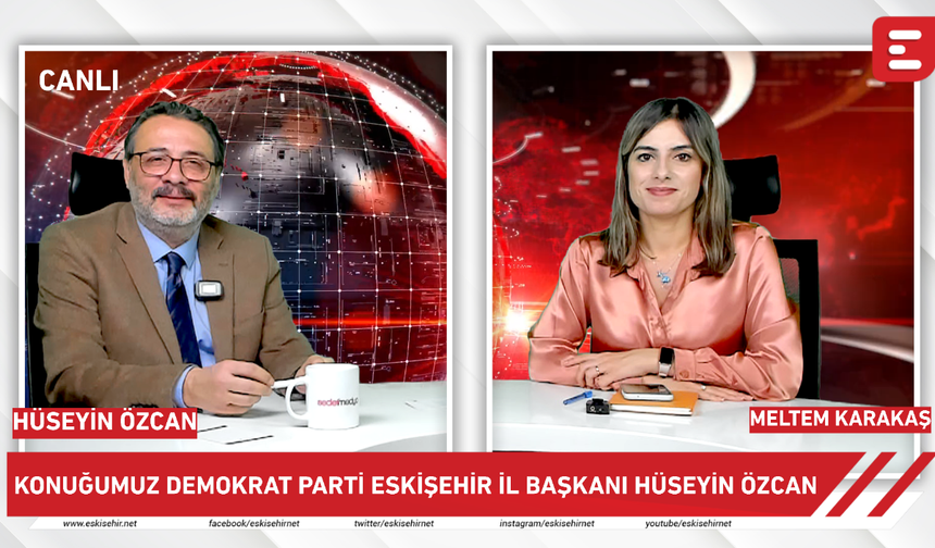 Net Soru - Konuğumuz Demokrat Parti Eskişehir İl Başkanı Hüseyin Özcan