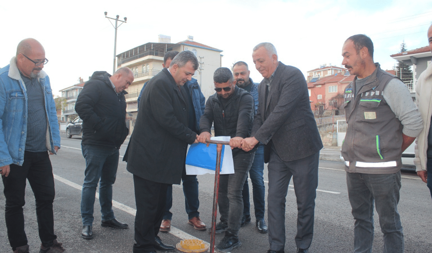Emirdağ Belediye Başkanı Serkan Koyuncu'dan doğalgaz hamlesi