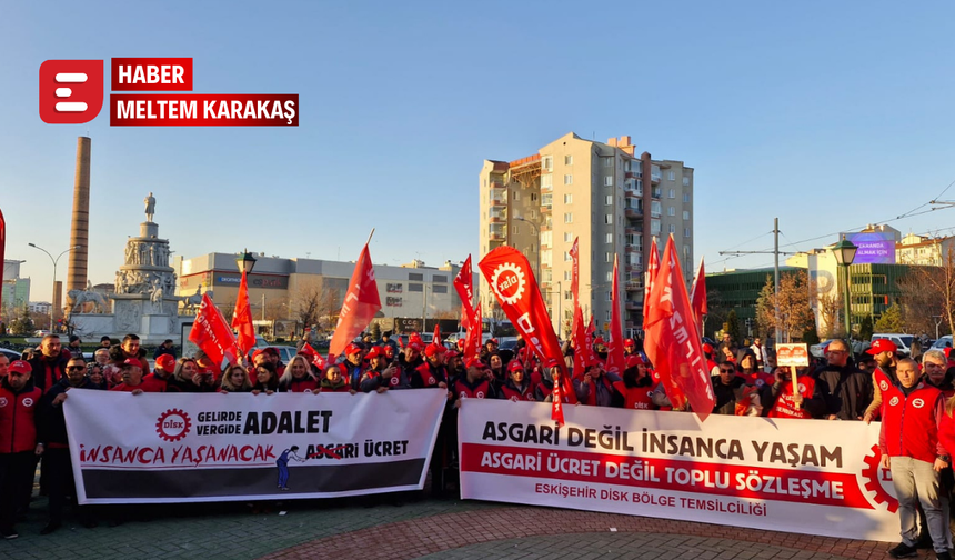 DİSK Genel Başkanı: “Vergiyi tabana değil tavana yaymak lazım”