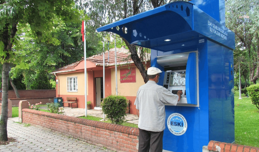 Gündoğdu Mahallesi’ne insansız su yükleme kabini geliyor