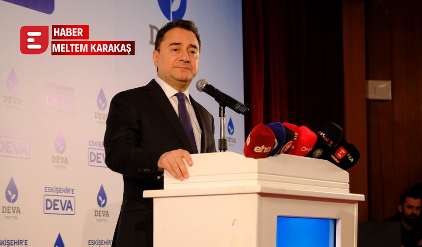 Ali Babacan: “31 Mart’ta bu hükümete sandıktan sarı kart çıkması lazım”