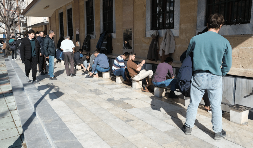 Eskişehir'de ibadete kolaylık sağlayan termal su