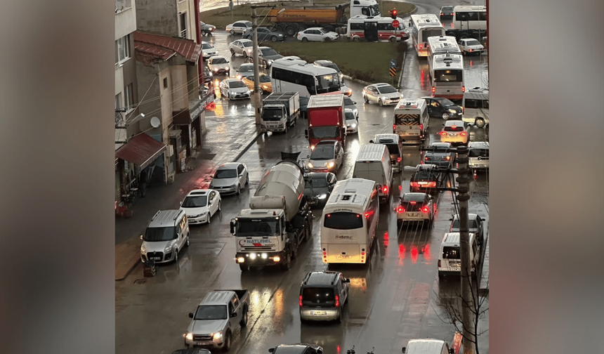 Eskişehir'de trafiğe kayıtlı araç sayısında rekor artış