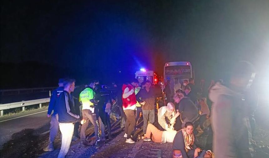 Eskişehir'de zincirleme kaza: Yaralılar var
