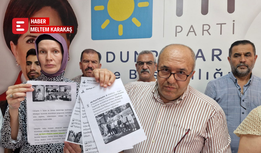 İYİ Parti’den Eskişehir Tarım İl Müdürlüğü’ne tepki