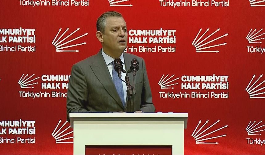 CHP Genel Başkanı Özel: "30 bin lira asgari ücreti hep beraber savunalım"