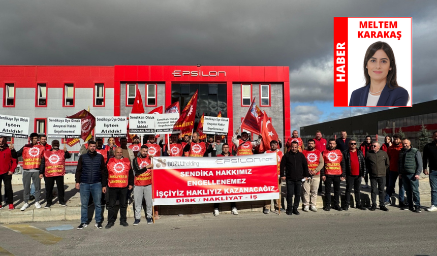 Eskişehir’de işçiler işten çıkarılmaları protesto etti