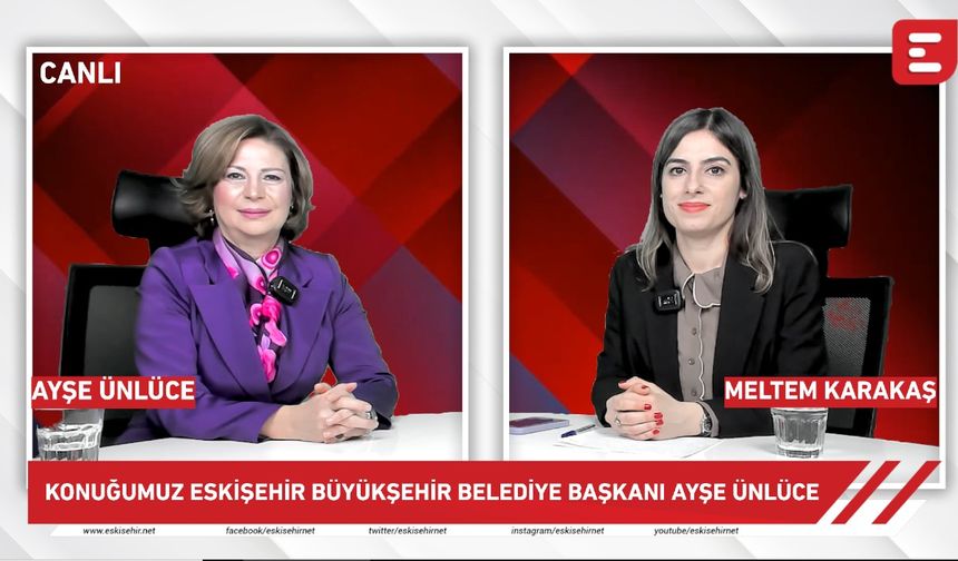 Net Soru - Konuğumuz Eskişehir Büyükşehir Belediye Başkanı Ayşe Ünlüce