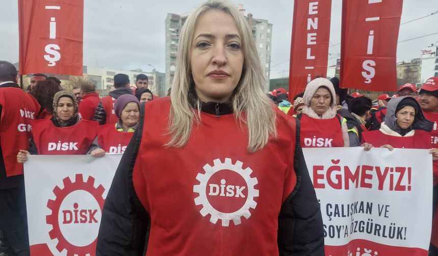 DİSK’li işçilerden tepki: “Başkanlarımızın tutukluluğunun hukukla izah edilebilir tarafı yok”