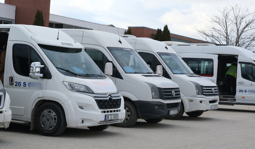 Eskişehir'de servis ücretlerine zam talebi: Yeni tarife gündemde