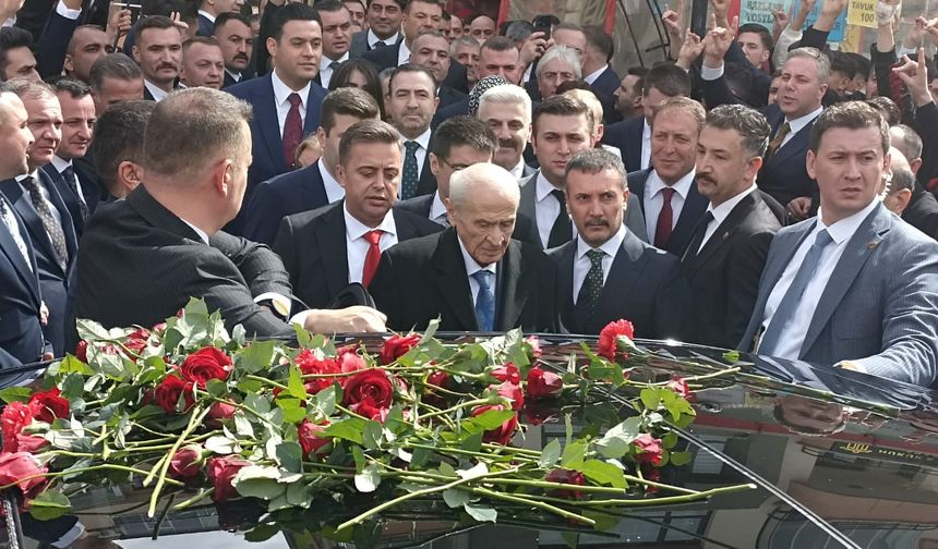 MHP lideri Bahçeli, vakıf açılışına katıldı