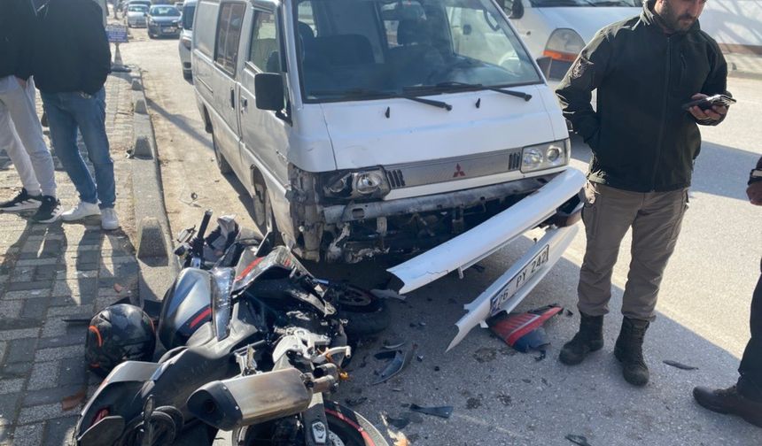 Komşuda zincirleme kaza: 1 yaralı