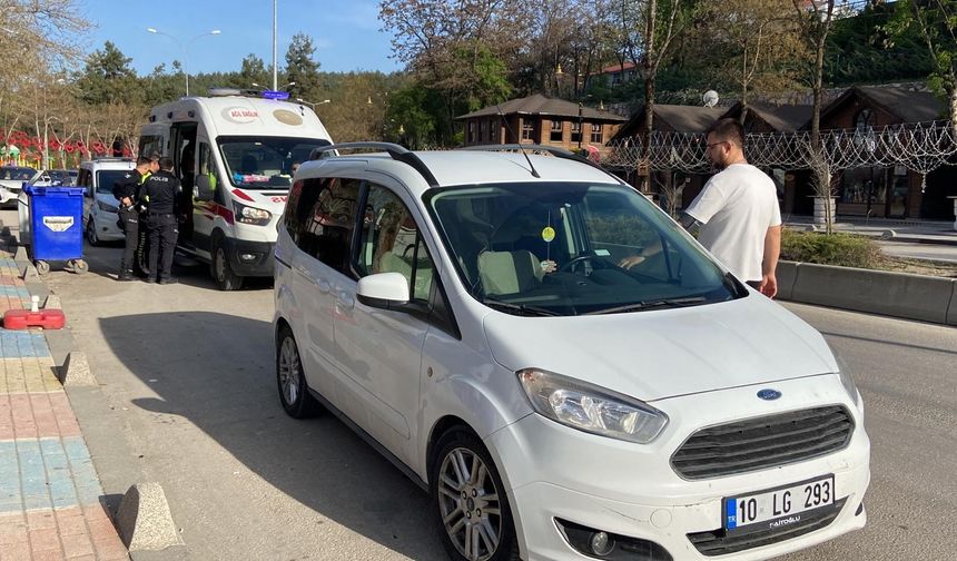 Eskişehir'in komşusunda korkutan kaza: 12 yaşındaki çocuk yaralandı