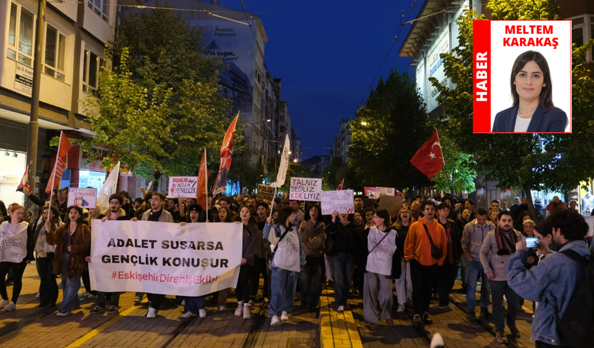 Eskişehir’de öğrencilerden yürüyüş: “Esila tahliye olana kadar sokaktaki sesi olacağız”