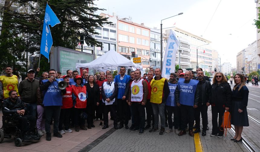 Eskişehir’de 1 Mayıs’a katılım çağrısı: “Birimizin hakkı hepimizin hakkıdır”