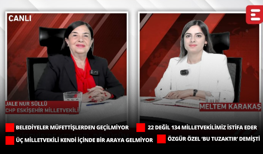 CHP Eskişehir Milletvekili Süllü: “İmar planlarını bakanlık değil belediyeler yapmalı”