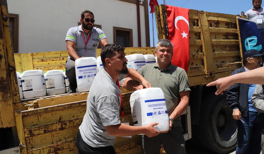Eskişehir Büyükşehir'den don felaketi sonrası üreticilere destek!