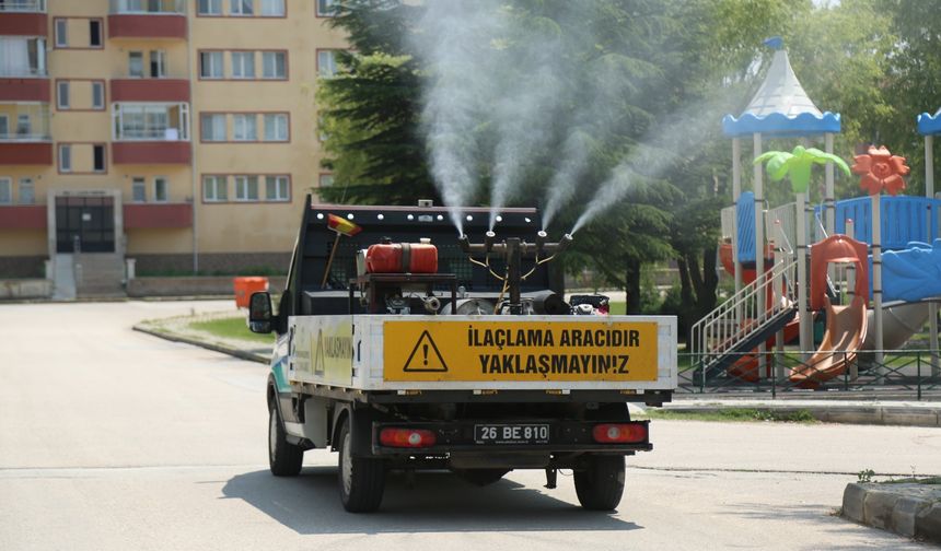Eskişehir'in o mahallelerinde kene riskine karşı ilaçlama yapılıyor!