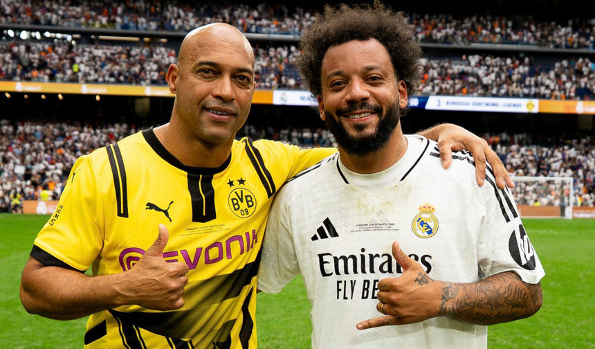 Efsane maçta Eskişehirspor imzası! Dede, Marcelo’yla yan yana