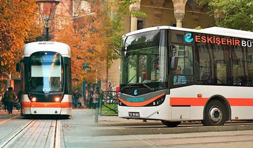 Eskişehir'de bayramda toplu taşıma ücretsiz olacak mı? Başkan ünlüce duyurdu
