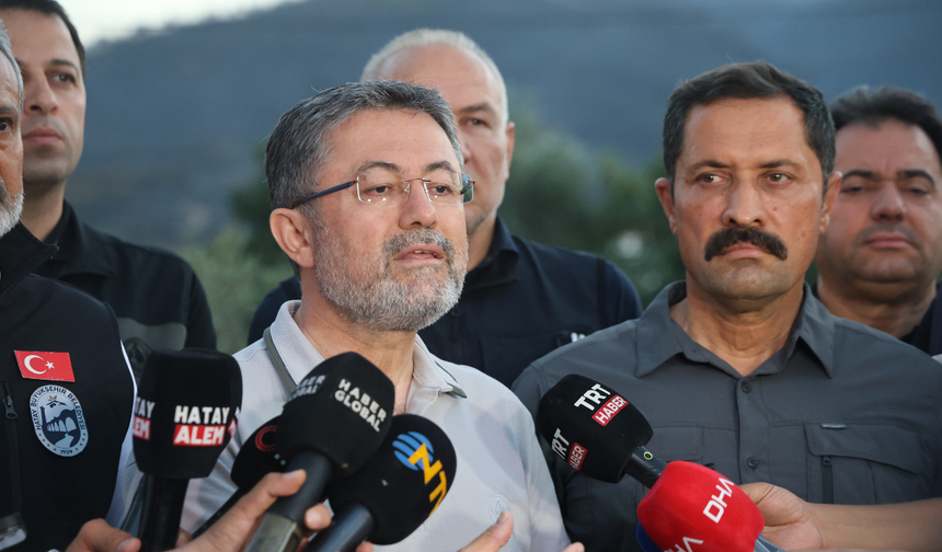 Bakan Yumaklı: "Bugün ülkemizde çıkan 55 orman yangınının 45’ini tamamen kontrol altına aldık"