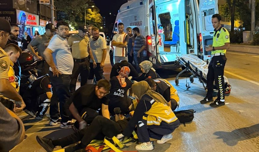 Komşuda korkutan kaza: 2 yaralı